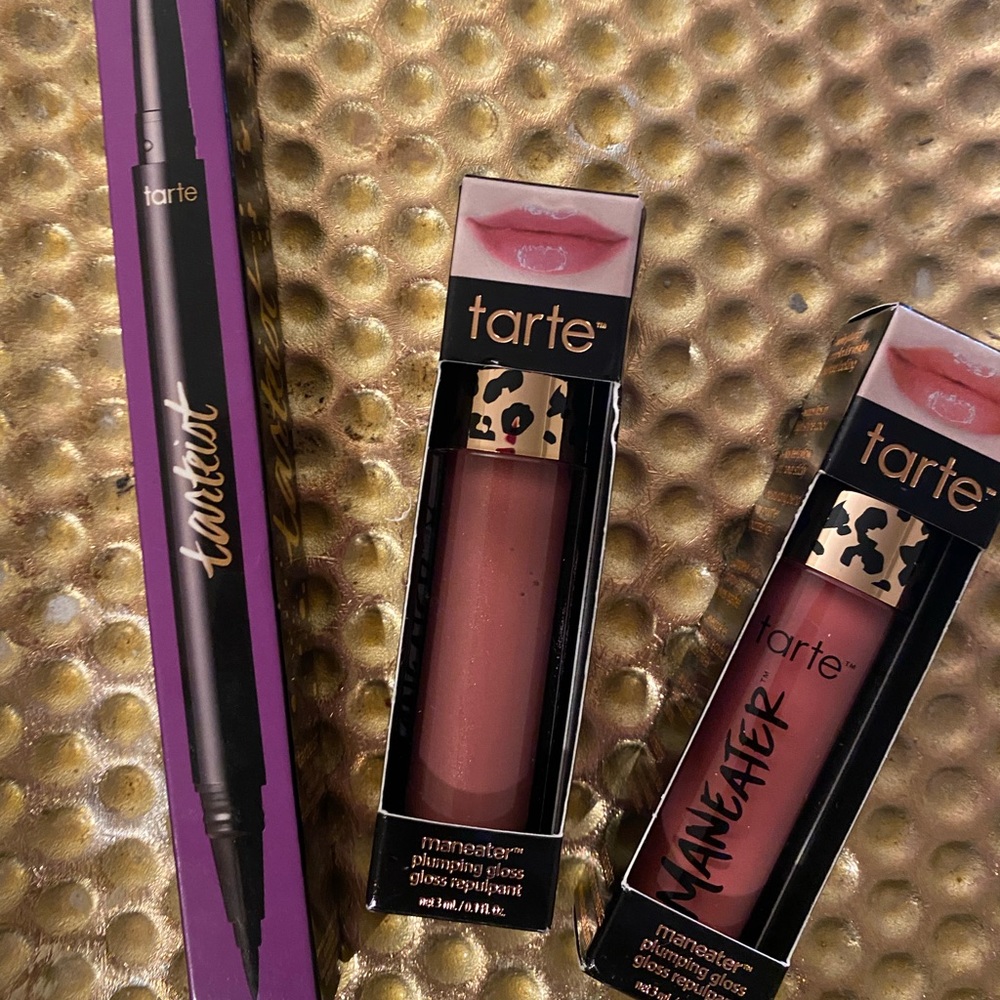 Tarte bundle lip gloss eyeliner